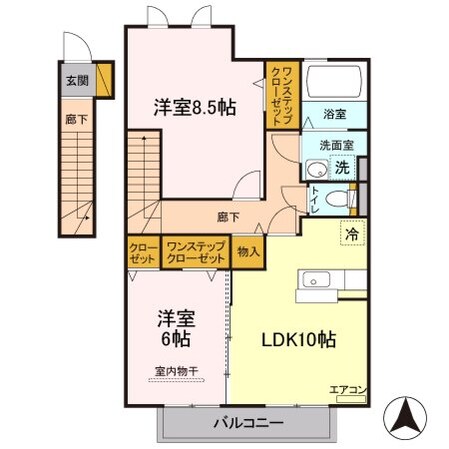 グレイスヴィラ　壱番館の物件間取画像